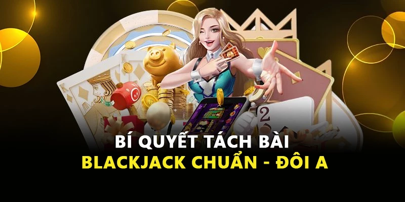 Bí quyết tách bài Blackjack chuẩn - Đôi A