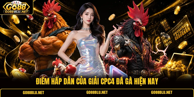 Điểm hấp dẫn của giải CPC4 đá gà hiện nay