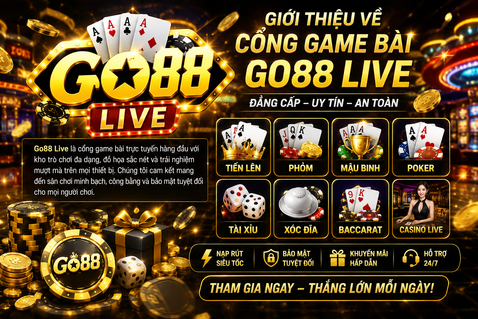 giới thiệu cổng game go88