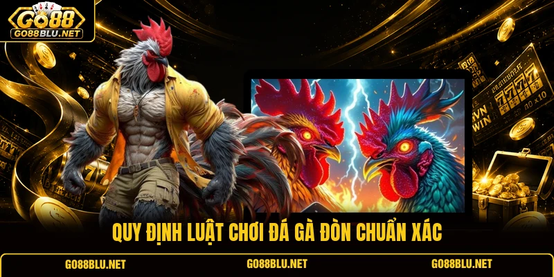 Quy định luật chơi đá gà đòn chuẩn xác