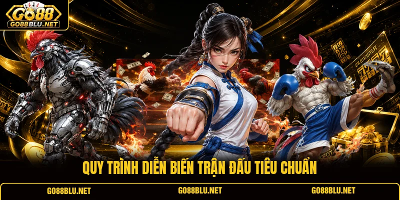 Quy trình diễn biến trận đấu tiêu chuẩn